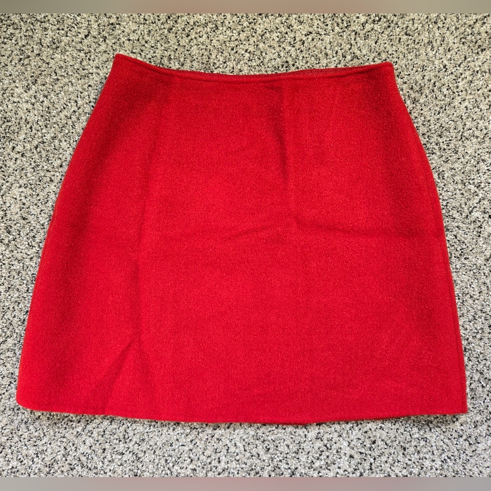 Club Monaco Red Mini Skirt